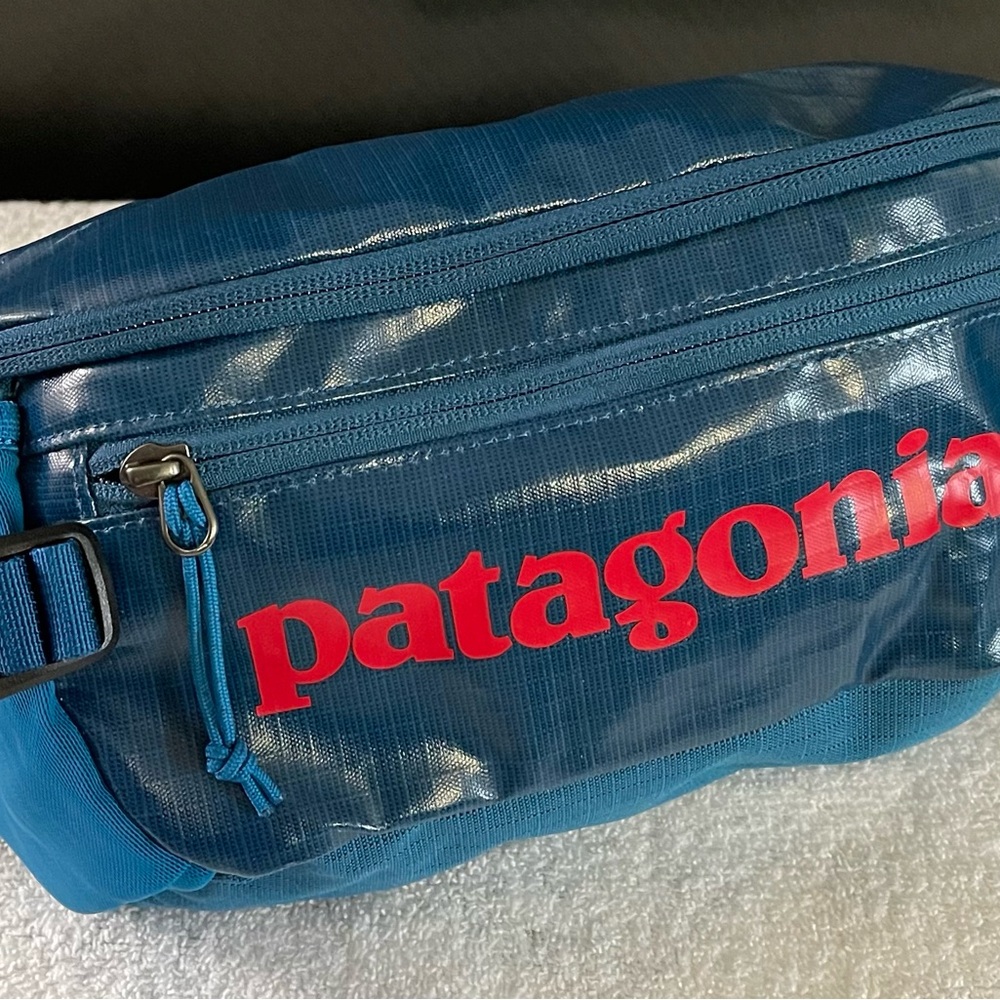 Patagonia black hole waist pack!